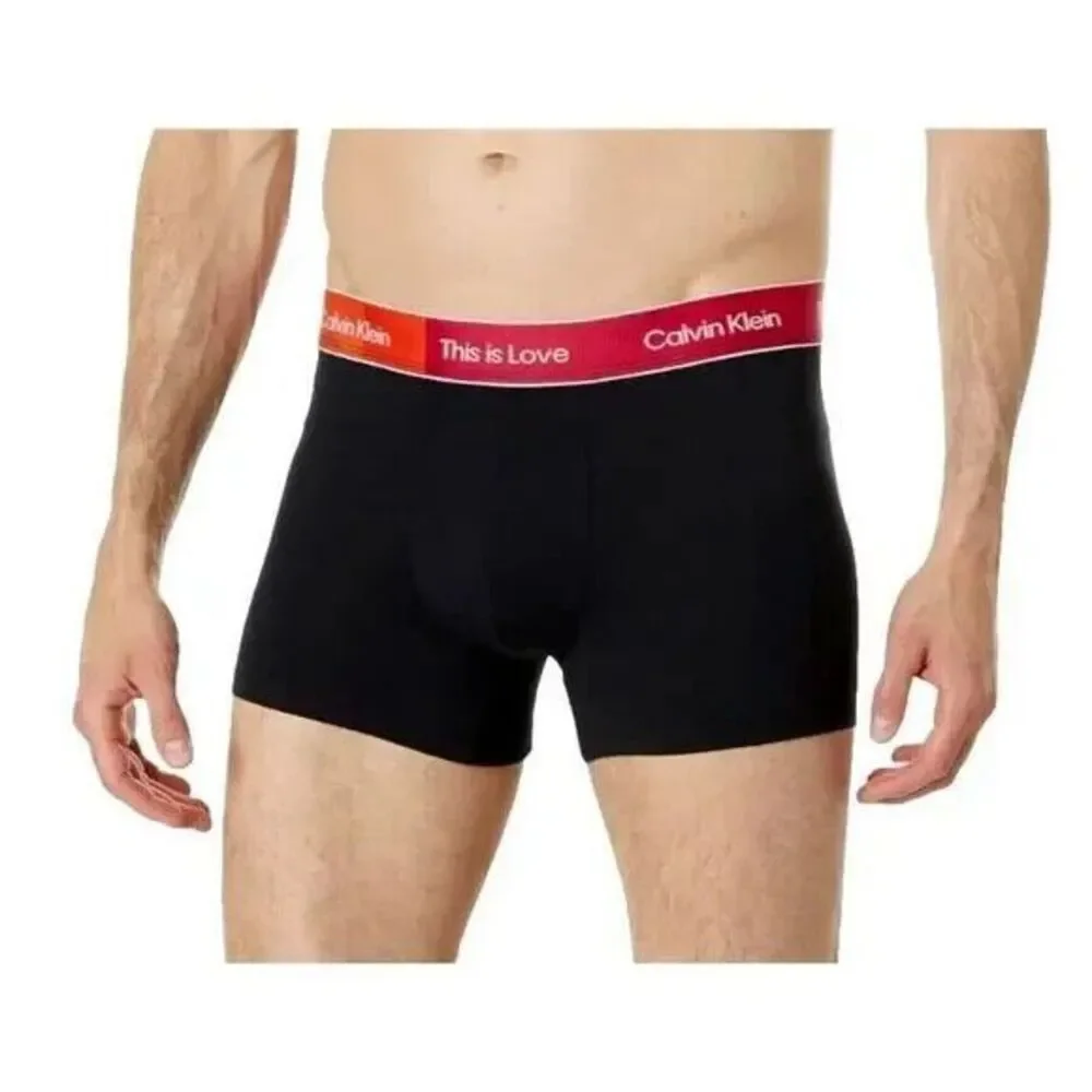 CALVIN KLEIN Mens XL Boxer Briefs This is Love Pride